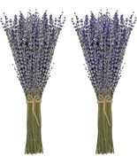Dried Lavender Bundles 100 Natural Dried Lavender Flowers for Home Decor... - £25.53 GBP