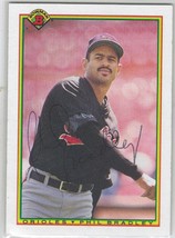 Phil Bradley Auto - Signed Autograph 1990 Bowman #261 - MLB Baltimore Orioles - £1.59 GBP