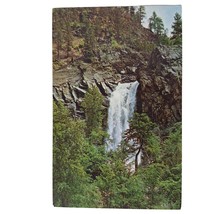 Postcard Water Fall Northern Black Hills South Dakota Sturgis Spearfish Chrome - $6.98