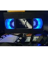 Retro VHS Night Light table lamp,The X Files,Amazing Gift For Any Movie Fan - £15.04 GBP