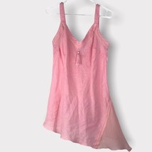 Soft Surroundings Asymmetrical pink tank Linen amd Sill Top Size M - £17.21 GBP