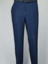 Men's ENZO Linen Spring Summer Suit Light Weight Breathable E58302-2 Navy Blue image 4