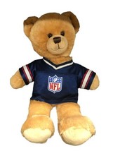 Brown Build A Bear with NFL Blue Jersey - £16.63 GBP