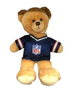 Brown Build A Bear with NFL Blue Jersey - £16.56 GBP