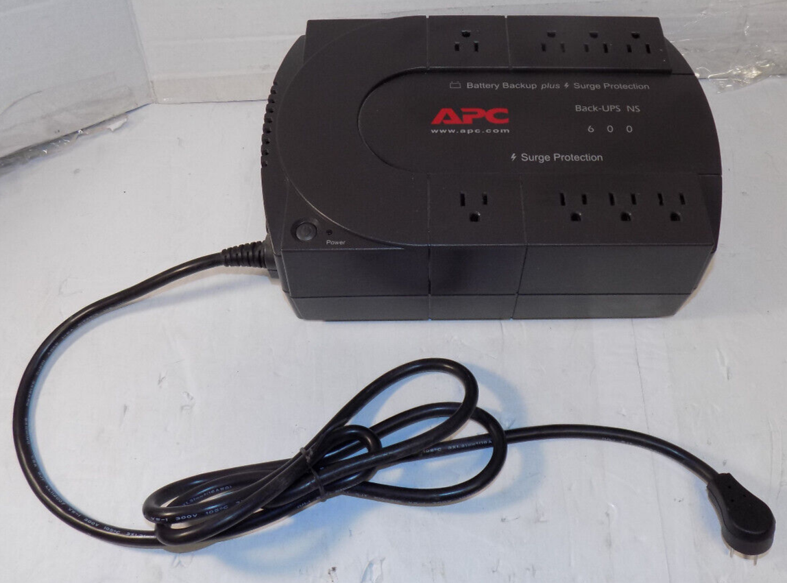 APC Back-Ups 600 BN600G 8 Outlets Uninterruptible Power Supply No Batter... - $29.38