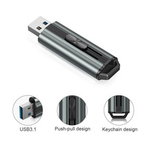 Kootion USB 3.1 128GB High Speed Metal Key chain Style Flash Drive Memory Stick - £33.48 GBP