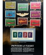 Pioneers of Flight Postal Commemorative Society World Of Stamps Series - £7.73 GBP