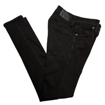Madewell Jeans 10&quot; High Rise Skinny Womens Sz 23 Black Carbondale Stretc... - $24.48