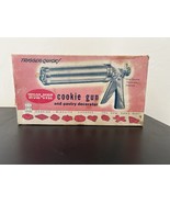 Vtg Wear-Ever Cookie Gun &amp; Pastry Decorator. Complete Set. Original Box.... - $16.63