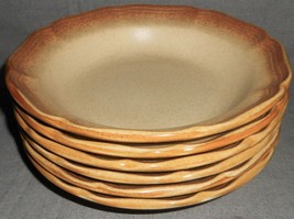 Set (6) 1970s-80s Mikasa Whole Wheat Pattern Soup/Cereal Bowls Made In Japan - £37.57 GBP