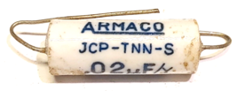 Armaco .02UF 600V Nos JCP-TNN-S Capacitors - $4.45