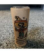 LEATHER WRAPPED MEXICO SHOT GLASS GUN GUITAR Borracho Mexico - €9,42 EUR