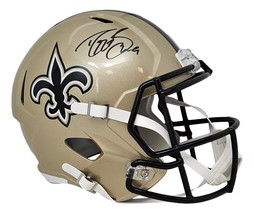 Drew Brees Signed New Orleans Saints Full Size Speed Replica Helmet BAS ITP - £465.21 GBP