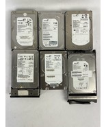 LOT OF 6 - Assorted Seagate  Hard Drives - 3.5&quot; HDD - Cheetah - Barracuda - $1,305.91 MXN