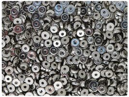 BeadTin Metallic 5mm Disc Plastic Spacer Craft Beads (400pcs) - Color Ch... - $2.39