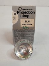 Vintage General Electric GE ELH 120V 300w Projector Lamp Bulb NOS New In Box - £5.43 GBP
