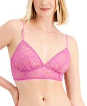 allbrand365 designer Womens Intimate Lace Bralette,Dutch Pink,Medium - £23.58 GBP