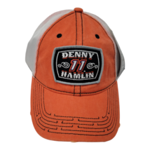 Chase Authentics Denny Hamlin #11 FedEx NASCAR Racing Adjustable Mesh Hat Orange - £19.26 GBP