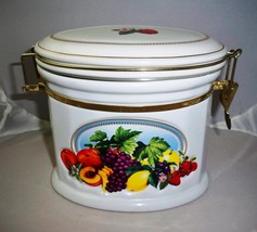 Knott’s Berry Farm Oval Ceramic Cookie Jar Canister - $14.96