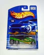 Hot Wheels Cabbin&#39; Fever #159 Green Die-Cast Truck 2001 - $2.96