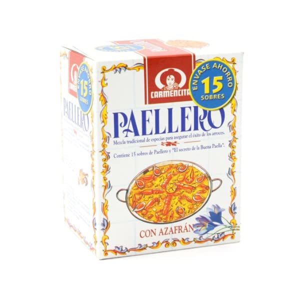 Carmencita Paella Seasoning 15 Sachets  - £17.22 GBP