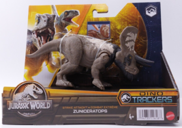 Jurassic World Dominion Dino Trackers Strike Attack Zuniceratops NEW - £22.63 GBP