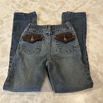 U.S. Polo Assn. Jeans Girls Size 5, Stretch Navy Dark Denim Embroidered ... - $11.04