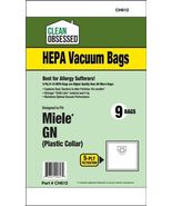 Clean Obsessed H-10 HEPA Bags Type Miele G/N - 9 Cloth HEPA Bags per pac... - $20.91 CAD