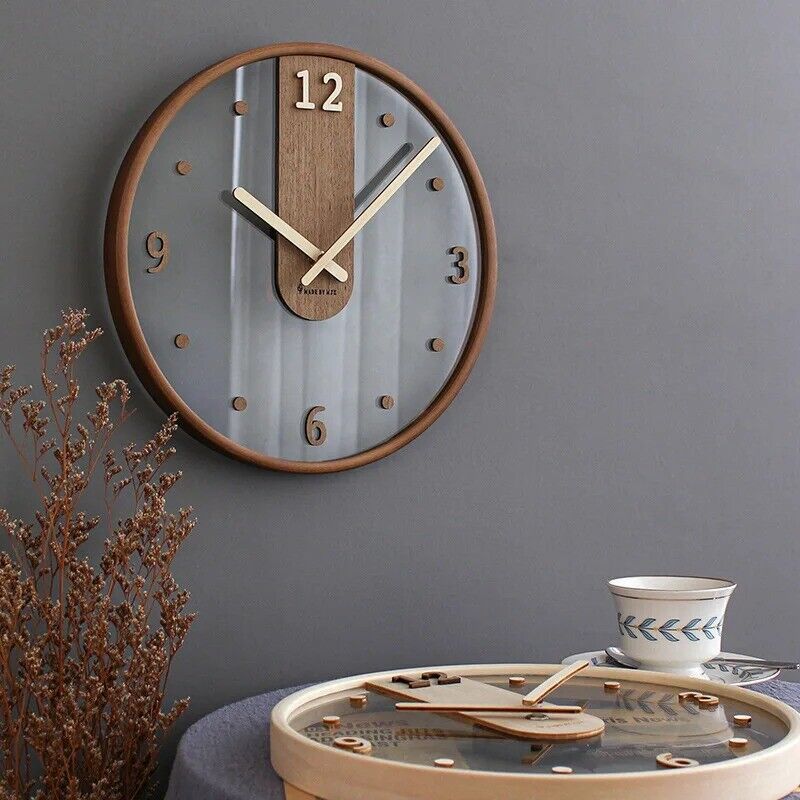 Primary image for Nordic Interior Wall Clock Living Room Decoration Creative Transparent Clock