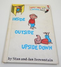 Inside Outside Upside Down Berenstain Bears 1968 Hardcover First Edition - £11.18 GBP