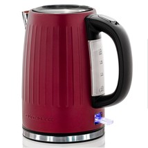 Ovente Stainless Steel Electric Kettle Hot Water Boiler 1.7 Liters - Powerful 17 - £43.49 GBP
