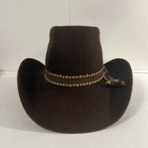Vintage American Hat Company Cowboy Hat XXX Quality 3X Size 6 7/8 Fuzzy - $160.82 CAD
