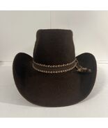 Vintage American Hat Company Cowboy Hat XXX Quality 3X Size 6 7/8 Fuzzy - $160.82 CAD