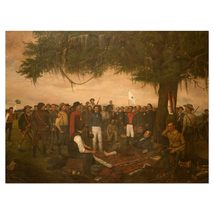 HISTORIX Vintage 1836 Surrender of Santa Anna Photo Print - Vintage Post... - £14.93 GBP+