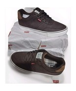 New Levi Strauss Men’s Low-top Brown/Tan Sneakers - Size 10.5M - $634.78 MXN