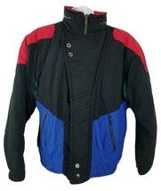 St Moritz Ski Team Down Coat Jacket Men&#39;s Size M Vintage 90s - £37.65 GBP