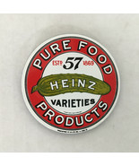 Two decorative round  magnets Heinz 57 pure food products by Ande Rooney - $19.75