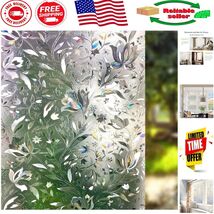 Decorative Window Privacy Film - Anti-UV 99% Protection, Easy Static Cling - $18.52 CAD