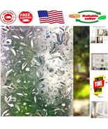 Decorative Window Privacy Film - Anti-UV 99% Protection, Easy Static Cling - $18.59 CAD