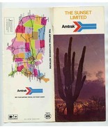The Sunset Limited Named Train Booklet Information Route Maps AMTRAK 1973 - £14.02 GBP