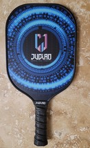 Juciao Blue Ring 4.5&quot; Handle Pickleball Paddle Carbon Fiber Composite USA - £31.61 GBP