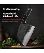 Hand-forged Kitchen Slicing Knife Dedicated For Chefs Cleaver Stainless ... - $810.27 MXN