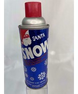 Vintage Snow Spray Can Santa 13 Ounces Christmas Decoration - $19.01 CAD