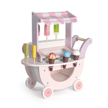 Wooden Ice Cream Cart Toys For Kids, Toddlers Pretend Play Food Truck, Gift For  - £50.98 GBP