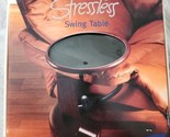Large 12.5” Ekornes Stressless Swivel Swing Table Recliner Furniture Bla... - $126.61
