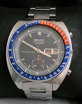 Original Seiko 6139-6000 Proof/Proof/Notch Chronograph - February 1970 - $1,150.00