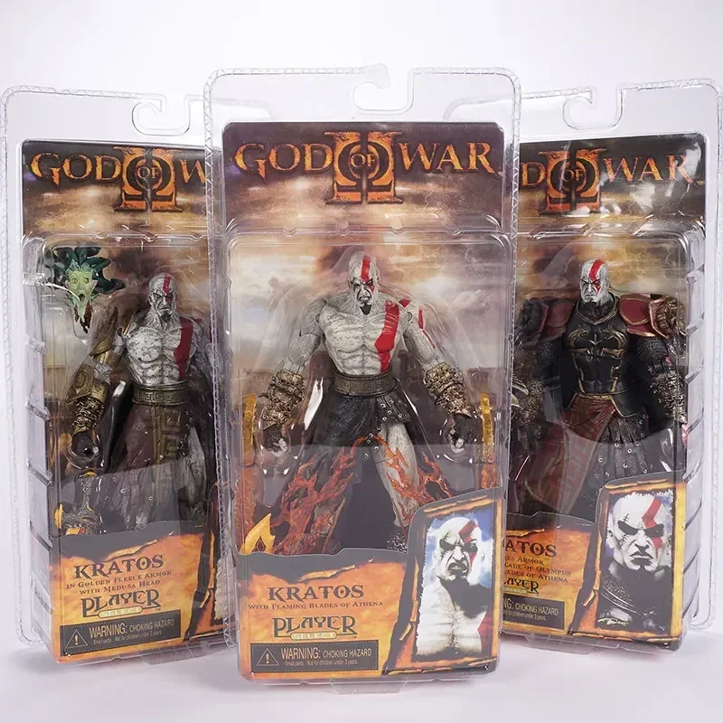 Classic Game NECA God of War 2 II Kratos In Ares Armor W Blades 7&quot; PVC Action - £17.35 GBP+
