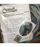 VTG Artcraft Concepts A Touch of Spring Long Stitch Needlepoint Kit #5723 - £21.69 GBP