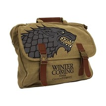 Game of Thrones Satchel House of Stark &#39;Winter is Coming&#39; Messenger Bag  - £40.76 GBP