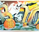 Vtg Die Taglio Eureka USA Halloween Decorazione Boo! Fantasma Cimitero B... - $21.46